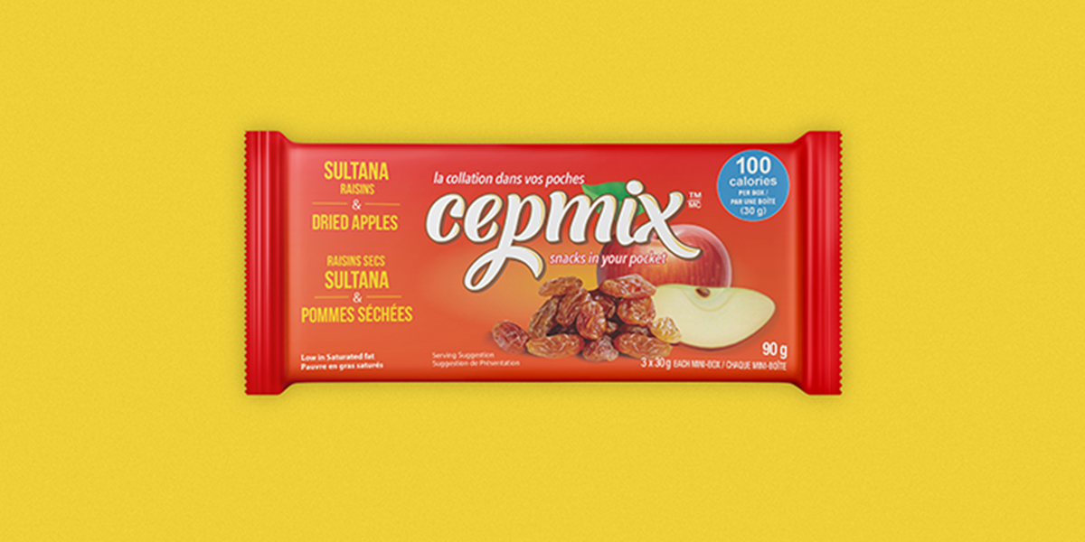 Cepmix Dried Fruit Packaging