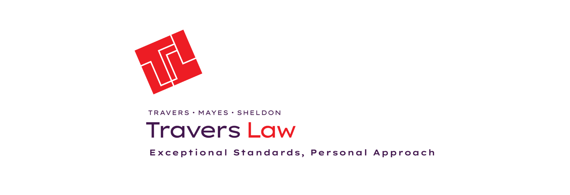 Travers Law logo with tagline