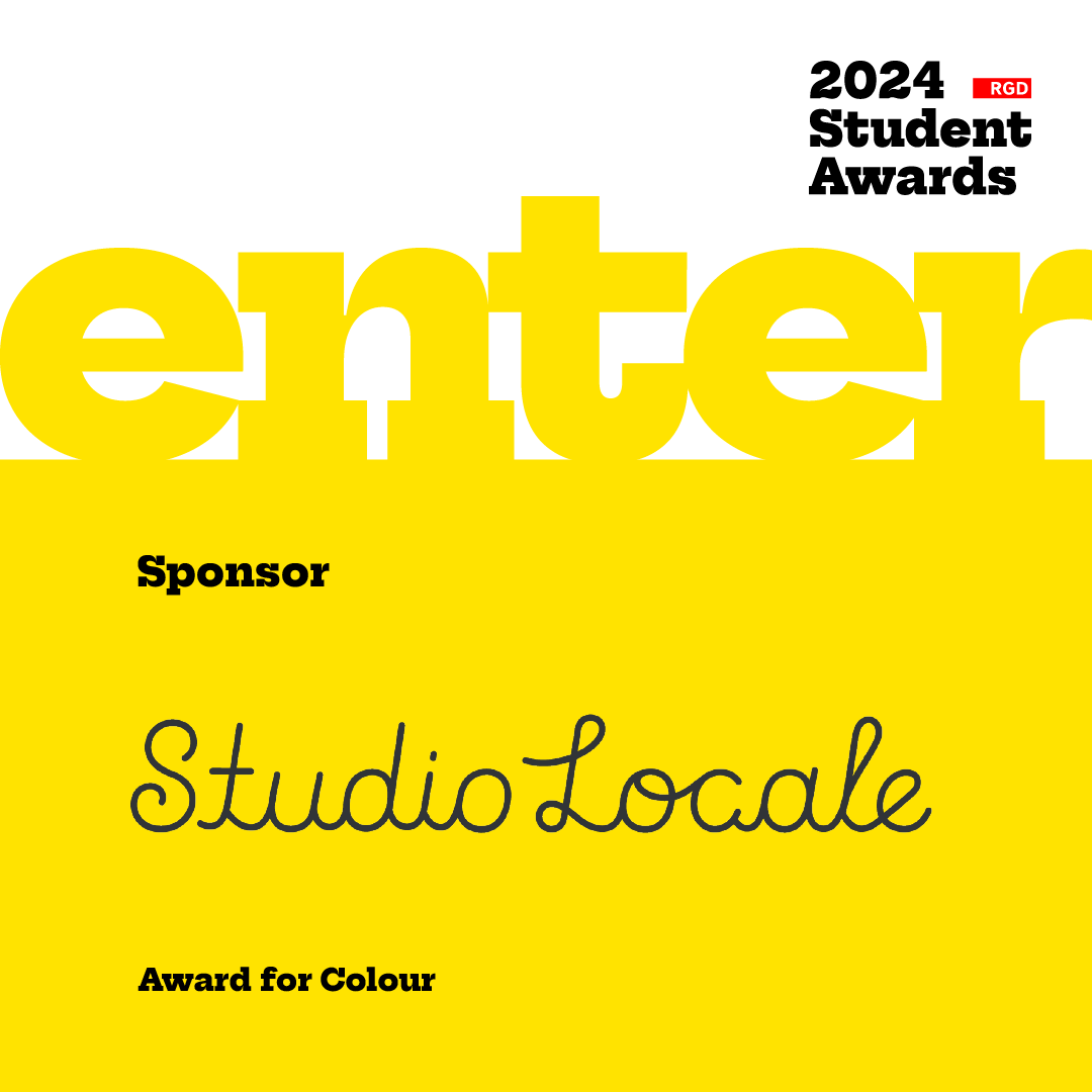Studio Locale is proud to sponsor the Award for Colour in RGD's Student Awards recognizing design students’ outstanding work across Canada.